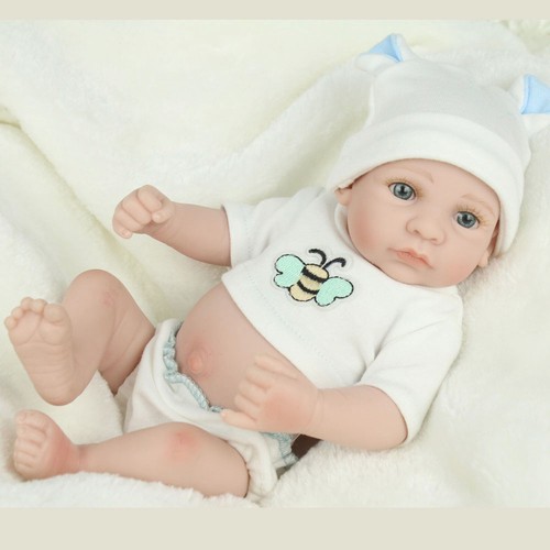 Silicone reborn baby dolls - baby,