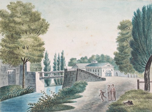 Aquarelle debut xixème - aquarelle,