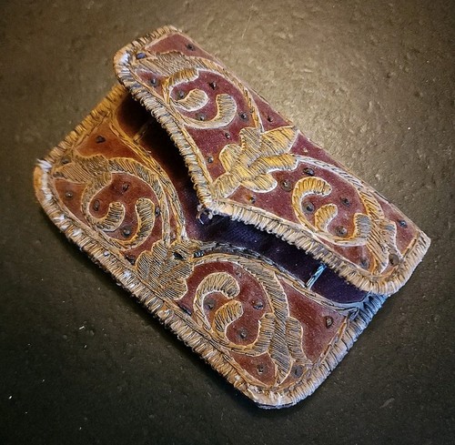 Pochette broderie tissus - broderie, 19
