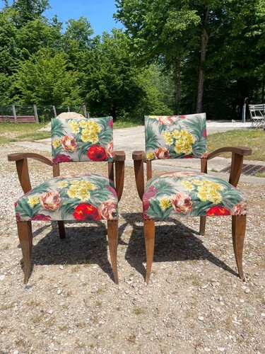 Fauteuils modèle vintage - 2,