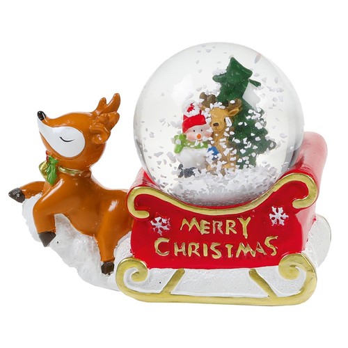 Boule neige noël mini - de,