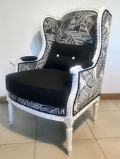 Fauteuil Bergère à oreilles