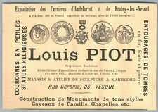 1907 Louis Piot Funerary Monuments Mortuary Crowns Vesoul Beads Pub 70