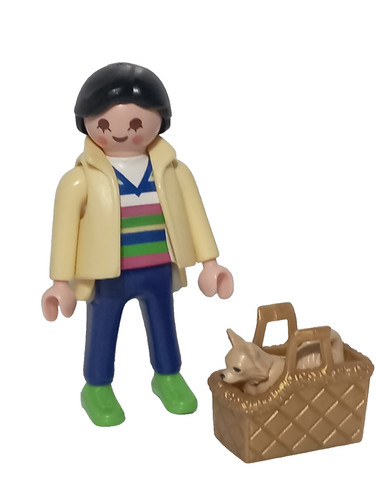 Playmobil figurine fille femme - figurine,
