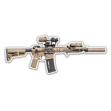AR15 Sticker 6 Inch Vinyl