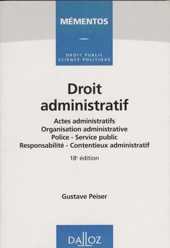 Droit administratif gustave - droit,