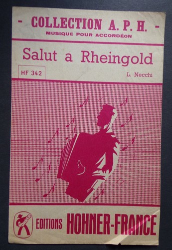 Partition salut rheingold - salut, a