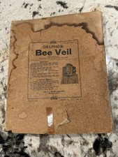 Attention Beekeepers - Antique Bee Veil With 4 Wire Mesh Sides A. I. Root
