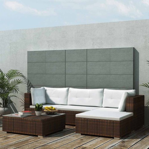 Salon jardin pcs - 5,