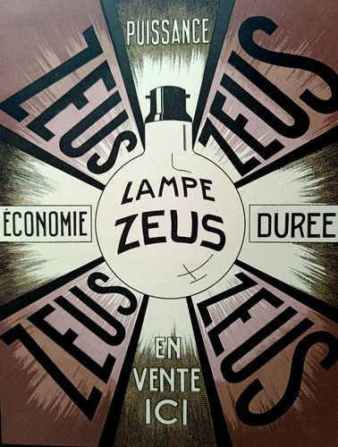 Rare lithographie des - , années