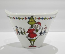 Dr. Seuss How The Grinch Stole Christmas Bowl Handle 2022 Decor 6 1/2" x 4 1/2"