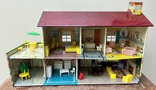 Maison de poupée tôle lithographiée meublée - Marx Toys Licence Disney 1950’s