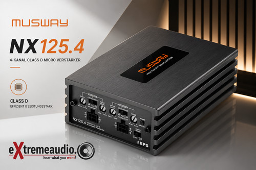 Amplificateur musway nx125 - musway, nx125.4