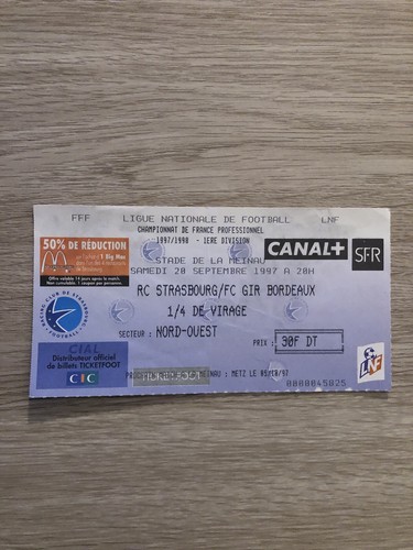 Ticket match football - match,