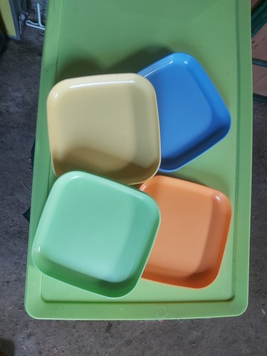 Tupperware lot assiettes - tupperware, 4