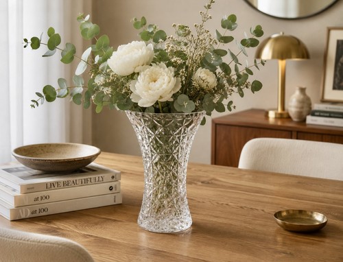 Vase vintage cristal - vintage,