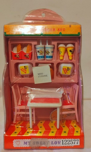 Mini cuisine hamburger set - cuisine, "