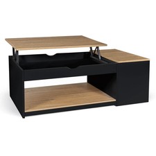 Table basse plateau relevable