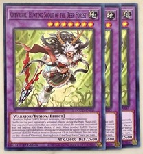Yugioh! 3x Chevreuil, Hunting