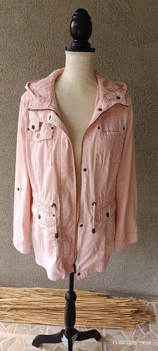 Laura kent parka femme - kent, rose