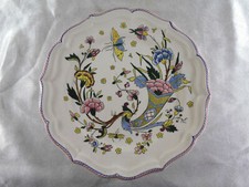 ( 412 ) ASSIETTE PIVOINE /