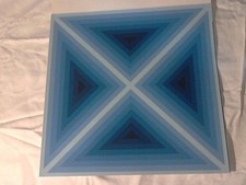 Jürgen Peters ; serigraph ; '' triangle construction '' Peters, Jürgen: