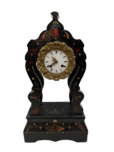 Pendule napoléon iii noire - pendule,