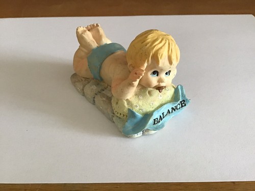 Figurine résine bébé - figurine,