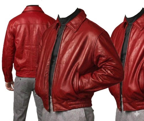 Blouson bombardier cuir - blouson,