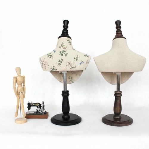 Mannequin vitrine tissu base - mannequin,