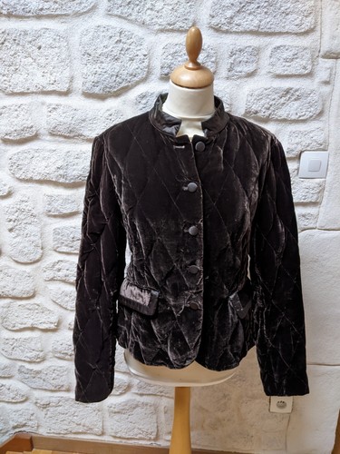 Veste velours montcler - velours, taille