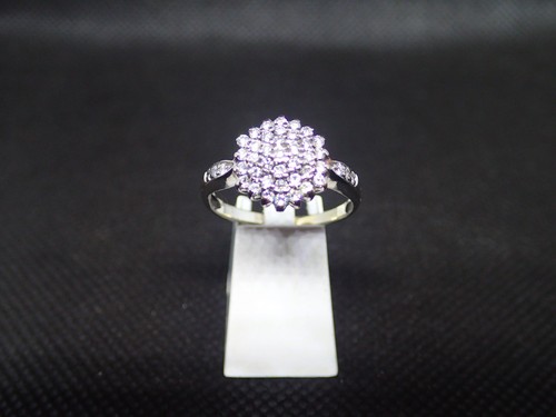 Bague blanc 750 - en, 750/ème
