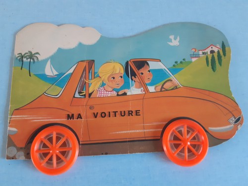 Livre pour enfant voiture - enfant, "ma