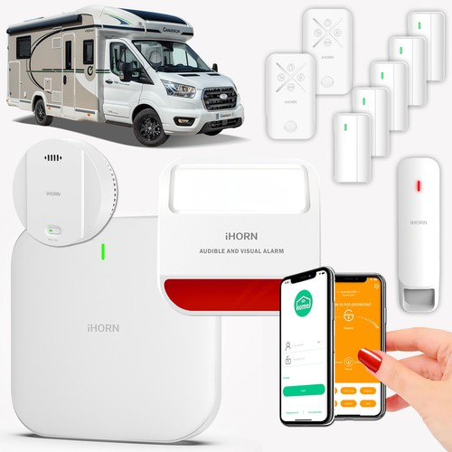 Alarme camping car profilé - alarme,