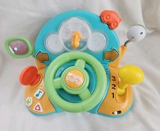 Bright Starts Lights & Colors Driver Toy Steering Wheel 