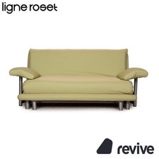 Ligne Roset Multy Tissu Canapé Trois Places Jaune Vert Canapé Lit Neuf