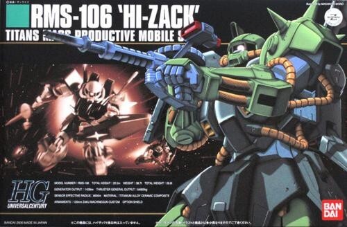 Gundam gunpla 144 rms 106 - gunpla, 1/144