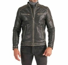 Blouson moto homme cuir