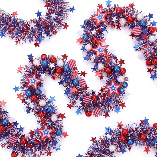 4th july garland - of,