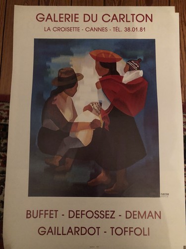 Affiche exposition toffoli - exposition,