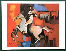 ILLUSTRATION EN COULEURS SIGNEE ET DATEE PAR GEORGES BRIATA, MARSEILLE