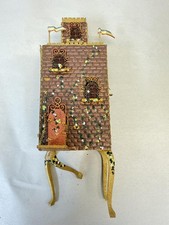 DOLLHOUSE MINIATURE TLC ARTISAN JOAN MCLEAN CASTLE CABINET SIGNED JM