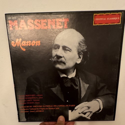 Massenet manon festival - massenet,