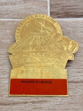 RARE Space Mountain Inauguration 31 mai 1995 Disneyland Paris Badge VIP De Broca