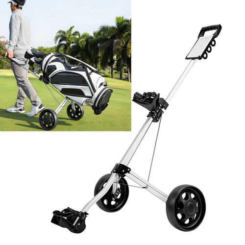 Chariot golf pliable et - chariot, de