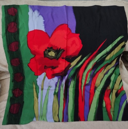 Foulard carré soie loris - carré,