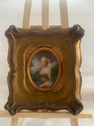 Peinture miniature ancienne - miniature,