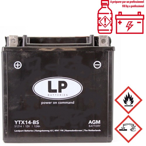 Batterie landport ytx14 12v - batterie,