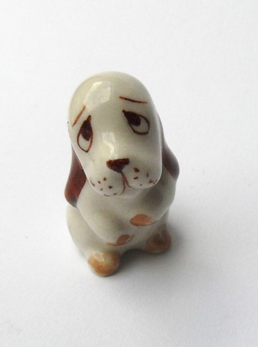 Miniature porcelaine chien - miniature,