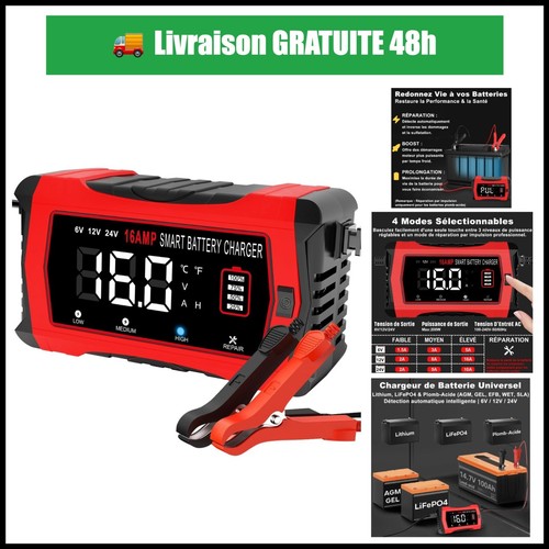 Chargeur batterie voiture htrc - batterie,
